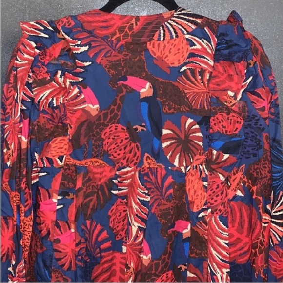 FARM RIO Animal Tapestry Midi Dress - Picture 12 of 14